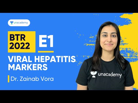 BTR 2022, E1 | Viral Hepatitis Markers | Dr. Zainab Vora