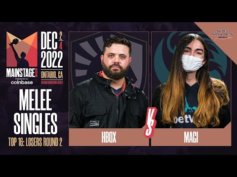 Hungrybox (Jigglypuff) vs Magi (Falco) - Melee Top 16 Losers Round 2  - Mainstage 2022