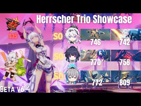[HI3 6.4 Beta] [Herrscher Trio Showcase] Exalted Abyss: RL [435D]