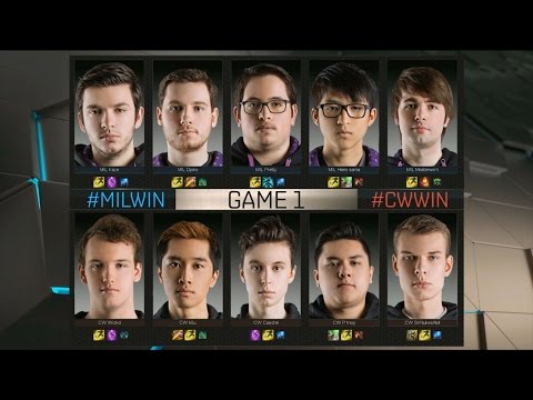 MIL vs CW Highlights Game 1 - Millenium vs Copenhagen Wolves - 2016 EU Challenger Spring Semifinal 2