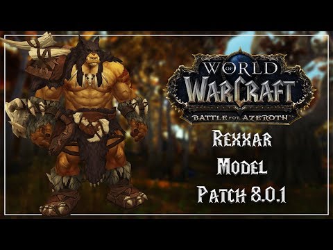 New Rexxar Model - Battle for Azeroth Alpha