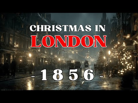 Walking Through Victorian London at Christmas (1856) — AI Recreated