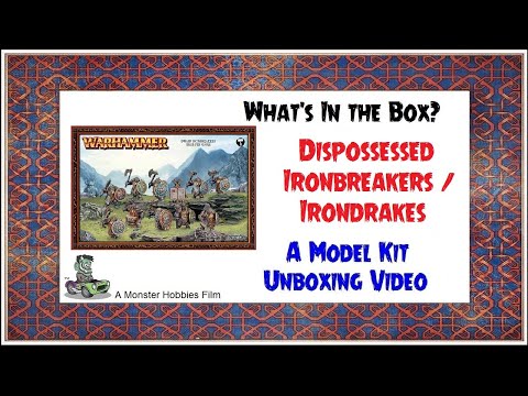 What's in the Box? Games Workshop Dispossessed Ironbreakers / Irondrakes - Model Kit Unboxing Video