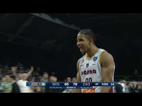 Alfonso Plummer was ON FIRE in OT (Bosna BH Telecom - Zadar, 2.1.2026)