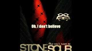 Stone Sour-Hesitate Lyric video