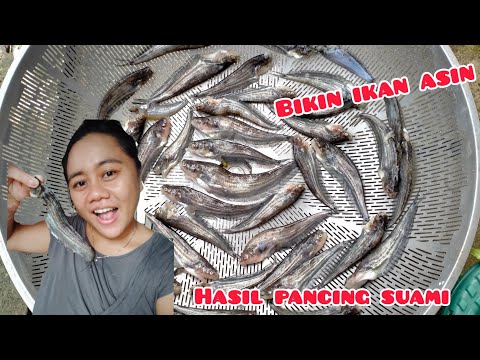 BELAJAR BUAT IKAN ASIN LAIS ALA RIA HASIL PANCINGAN SUAMI