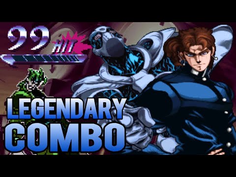 LEGENDARY Kakyoin 100% Touch of Death Combo | JoJo HFTF
