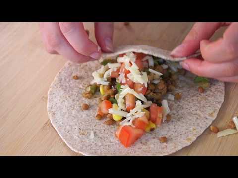 Burritos de lentilles  | Viens manger! Trucs et recettes rusés