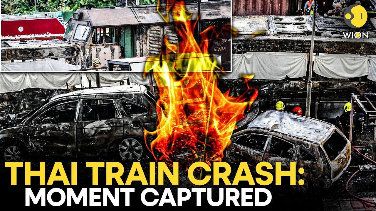 Thai Train Crash LIVE: Train Collision With Bus in Bangkok Kills at Least 8; 25 Injured | WION Live