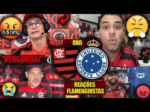 REAÇÕES dos FLAMENGUISTAS - FLAMENGO 0X0 CRUZEIRO - EMPATE FRUSTRANTE BRASILEIRÃO 2025 - REACT