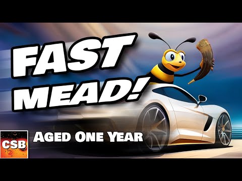 Fastest Mead!  We Gave it a YEAR, then TASTED it