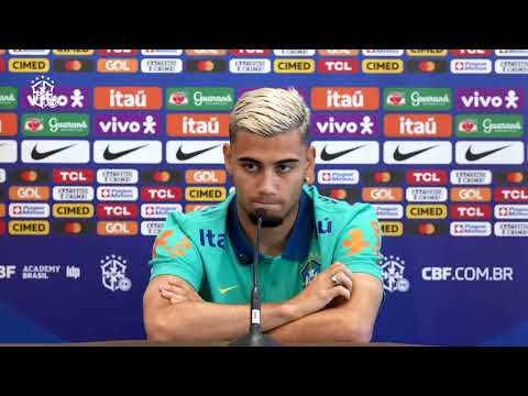 BRAZILIAN SELECTION PRESS CONFERENCE - ANDRES PEREIRA