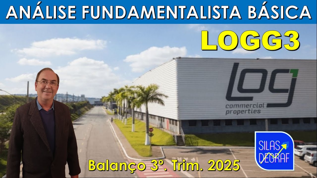 LOGG3 - LOG COMMERCIAL PROPERTIES S/A. ANÁLISE FUNDAMENTALISTA BÁSICA.PROF. SILAS DEGRAF. 09/2025