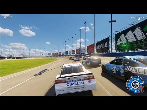 NASCAR Heat 3 - Auto Club Speedway - Gameplay (PS4 HD) [1080p60FPS]