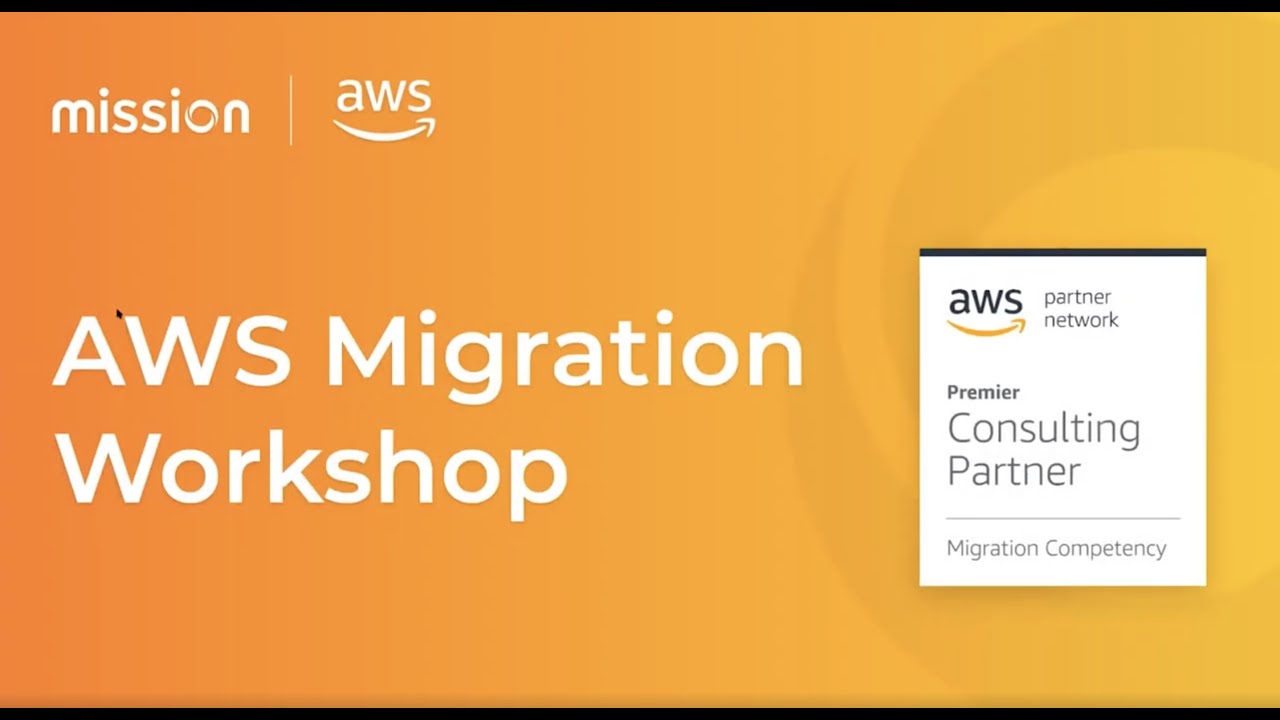 AWS Migration Workshop for Startups
