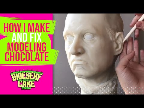 HOW TO MAKE (and fix) MODELING CHOCOLATE | Beginner Tutorial