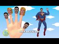 Superman Finger Family Nursery Rhymes And Kids Song 3D Animation In HD