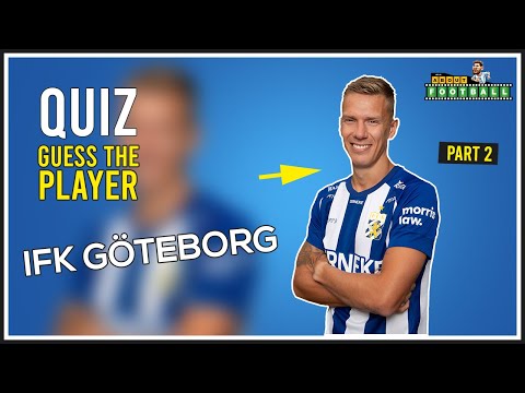 Fotbollsallsvenskan IFK Göteborg Frågesport - Gissa vilken Spelare