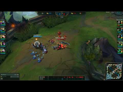 Tryndamere Vs Volibear (First Blood Lvl 1)