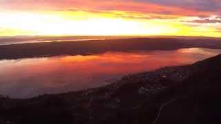 preview picture of video 'TEST Zenmuse H3-3D Hexacopter Tarot 680 Sunset Sipplingen Bodensee'