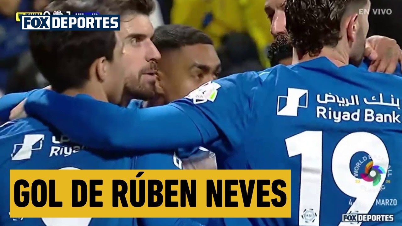 🥳 GOL DE RÚBEN NEVES | Al Taawoun 0-1 Al Hilal | Jornada 10 | SPL 2026