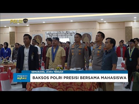 POLDA JATENG BERSAMA MAHASISWA GELAR BAKTI SOSIAL
