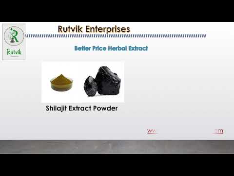 Shilajit Extracts