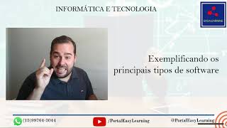 Principais tipos de software    exemplos
