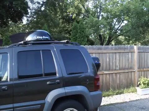 King Dome In Motion Satellite Antenna on a Truck