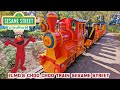 Elmo S Choo Choo Train In Sesame Street Land At SeaWorld Orlando Jan 2023 4K
