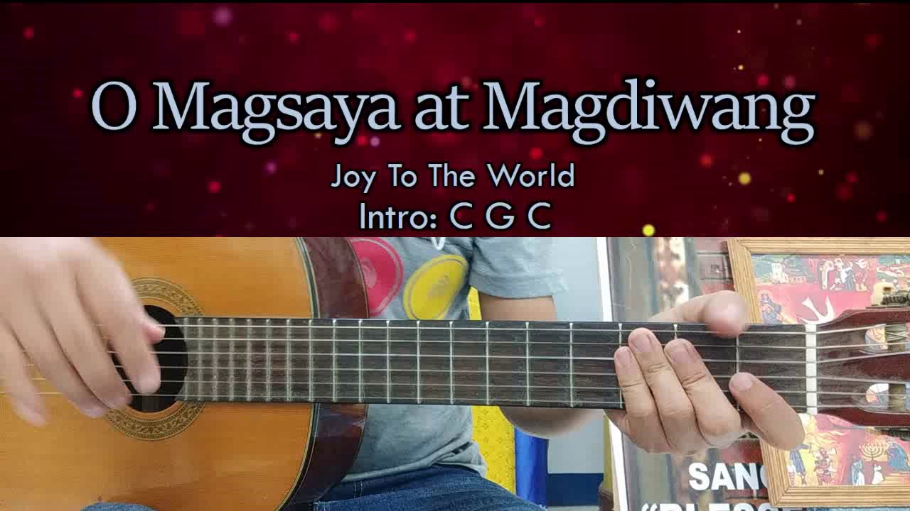 Putar video O Magsaya At Magdiwang- Joy To The World - Guitar Chords sekarang O Magsaya At Magdiwang- Joy To The World - Guitar Chords