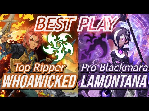 Dragon Nest PvP Top Ripper(Whoawicked) vs Pro Blackmara(LaMontana) KOF SEA