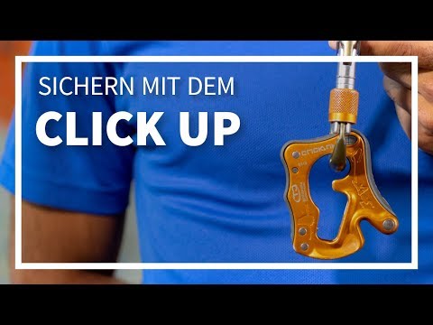 Richtig sichern mit dem Click Up | Einfach Klettern