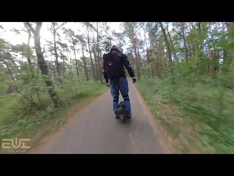 Best EUC road in Lithuania, 28km one side trip, 56km total.