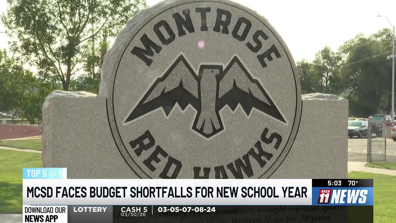 Montrose County School District warns of budget gap for 2026-27 school year