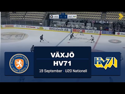 🌟 Jamiro Reber & Vashek Blanár Assists | Växjö Lakers - HV71 | U20 Nationell Highlights