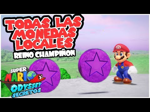 Secretos y Trucos Super Mario Odyssey #45 - Todas las monedas locales del Reino Champiñon