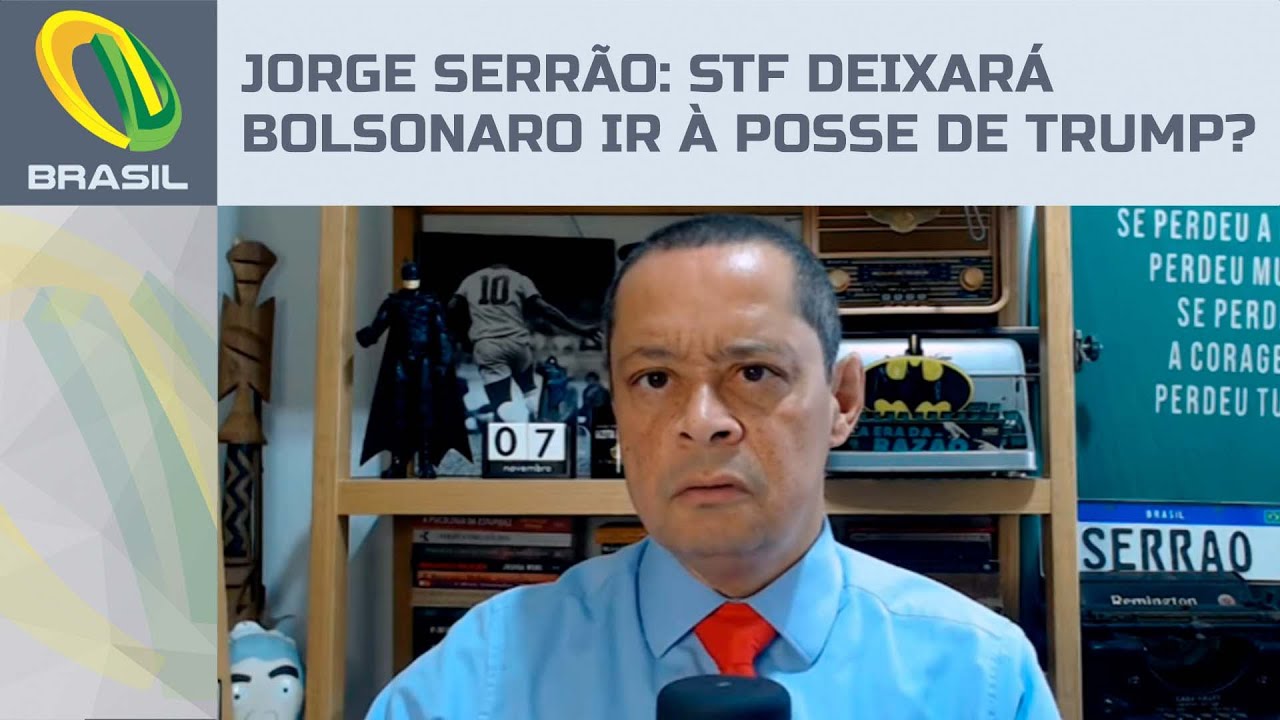 Jorge Serrão: STF vai permitir que Bolsonaro marque presença na posse de Donald Trump?
