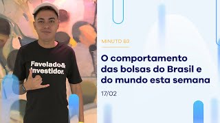 Resumo da semana: Veja o comportamento dos investidores nesta semana | Minuto B3 – 17/02/2023 Resumo da semana: Veja o comportamento dos investidores nesta semana | Minuto B3 – 17/02/2023