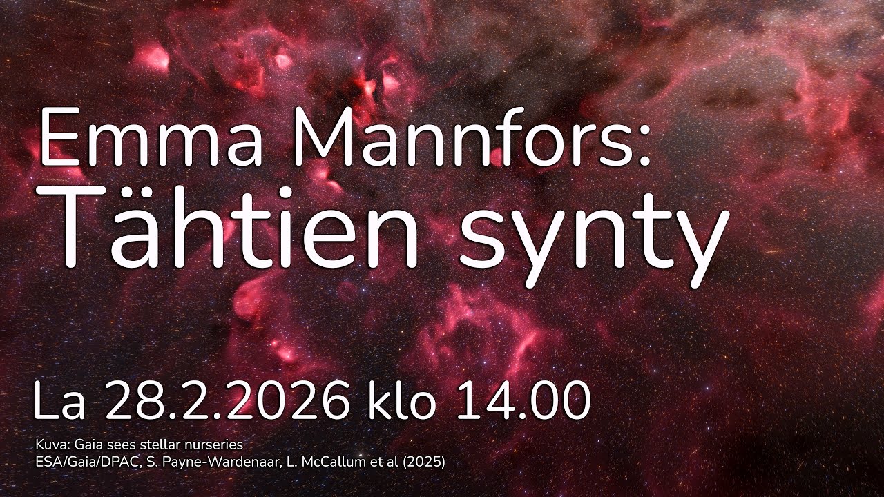 Emma Mannfors: Tähtien synty