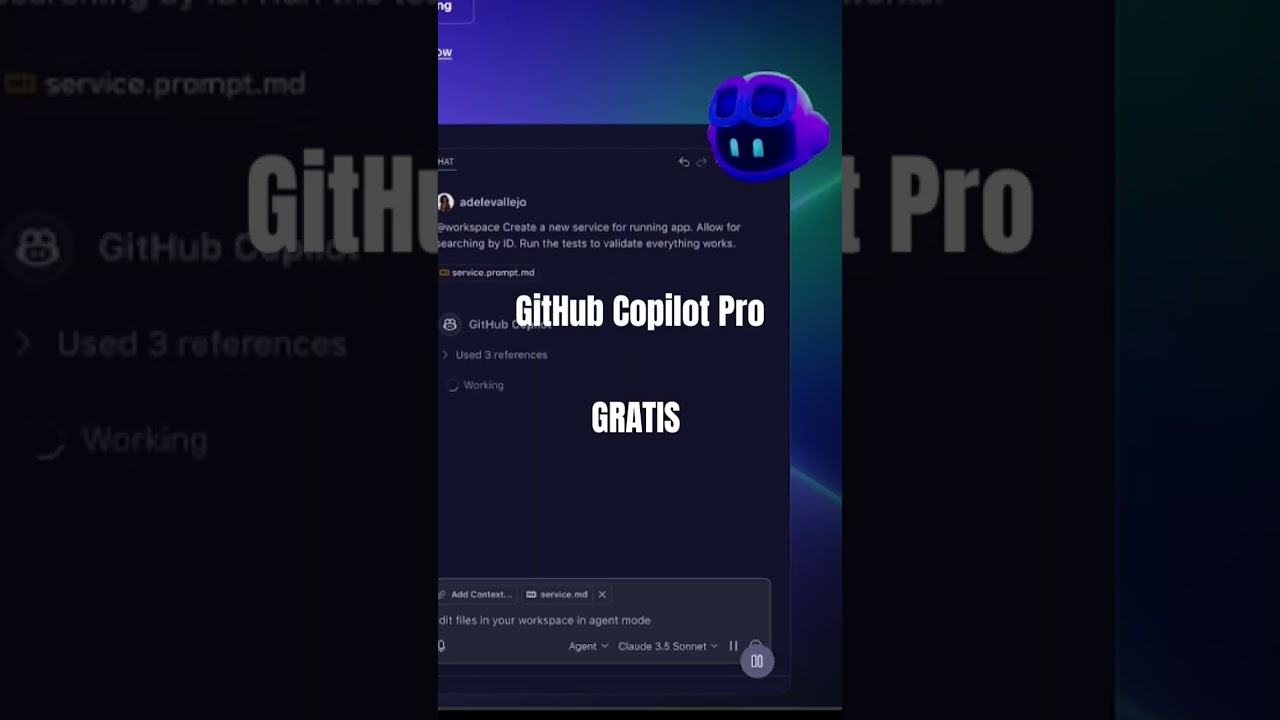 GITHUB COPILOT PRO GRATIS #ia #github #copilot