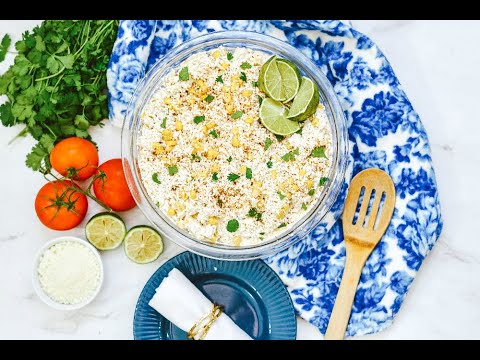 Mexican Street Corn Pasta Salad