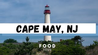 What I ate in CAPE MAY, NJ (travel food tour)