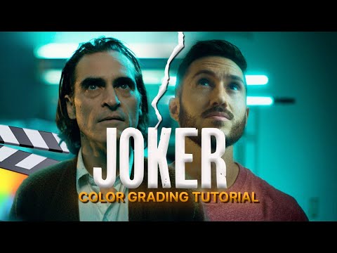 JOKER COLOR GRADE in Final Cut Pro | Step-by-Step Workflow