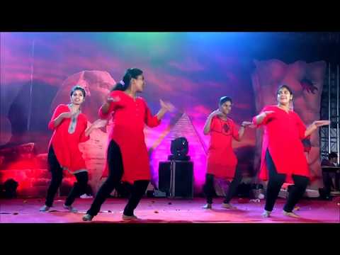 Indian group dance performance girls |slims xstatica 2016