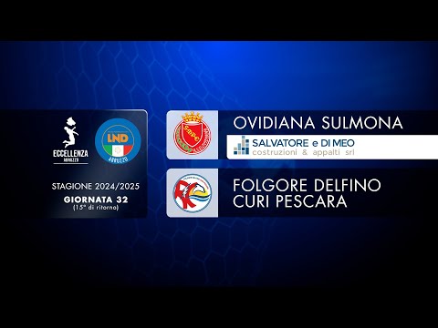 Eccellenza Abruzzo 32° giornata | Ovidiana Sulmona - Folgore Delfino Curi Pescara (1-1)