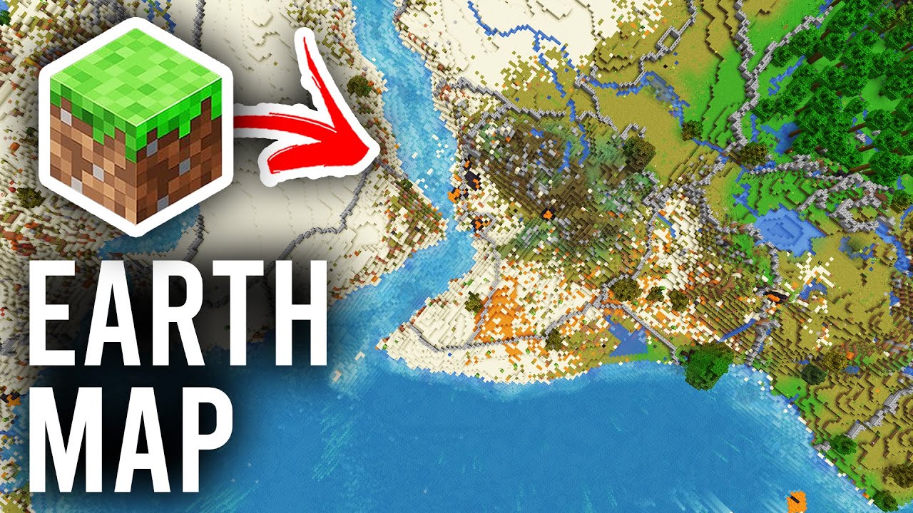 How To Get Earth Map In Minecraft - Full Guide