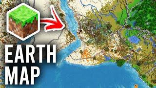 How To Get Earth Map In Minecraft - Full Guide