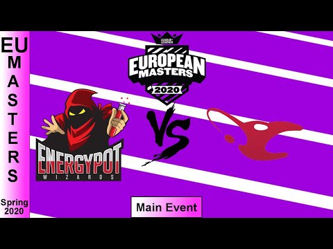 Energypot Wizards vs mousesports Highlights | EU Masters Main Stage Spring Split Day 1