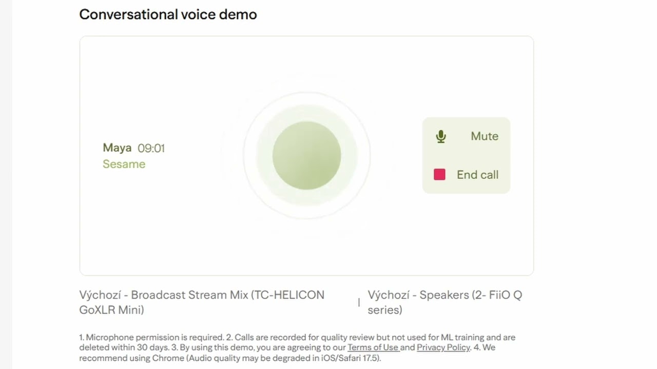 The Sesame AI voice - The AI girlfriend reality show benchmark (Undatables scenario challenge)